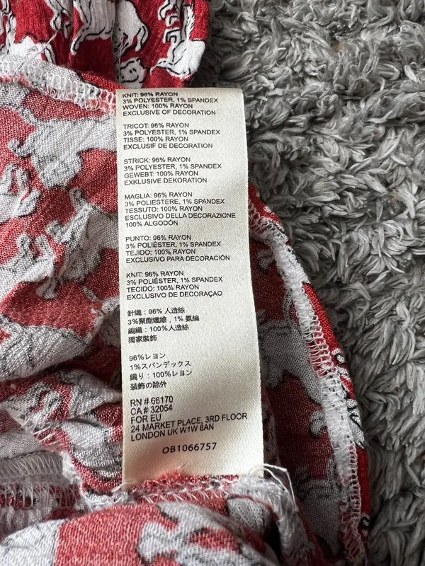 Anthropologie oversized XS horse print blouse - Image 10