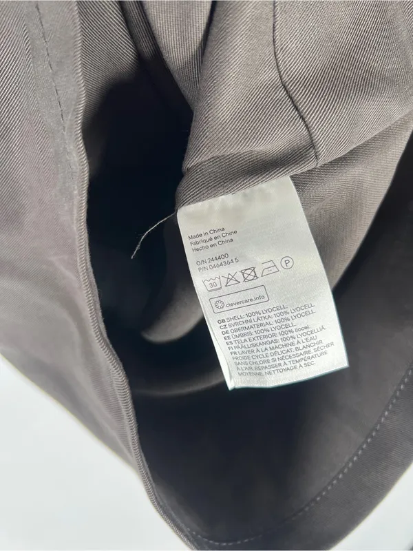 H&M Divided NWT Draped Moto‎ Zip Jacket Size - Image 8