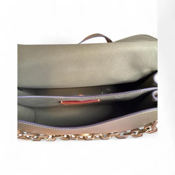 Coach BNWT TABBY Olive Green Leather Shoulder Bag - Image 4