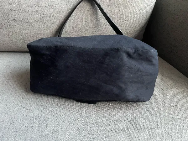 Fendi Vintage mamma baguette neoprene black shoulder bag - Image 8