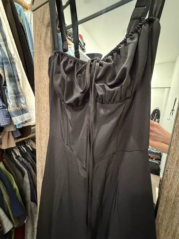 Corset milkmaid dress Black Size M - Image 2