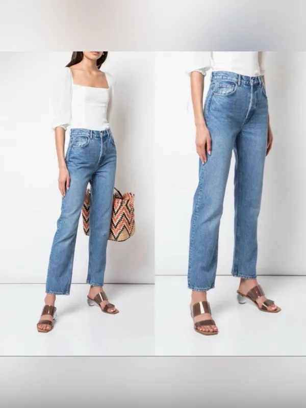 Reformation Cynthia High Rise Jeans — Shasta Wash - Image 2