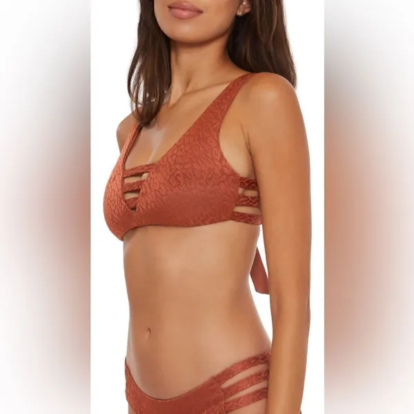 Becca Bronzed Bralette Bikini Top-NWT - Image 4