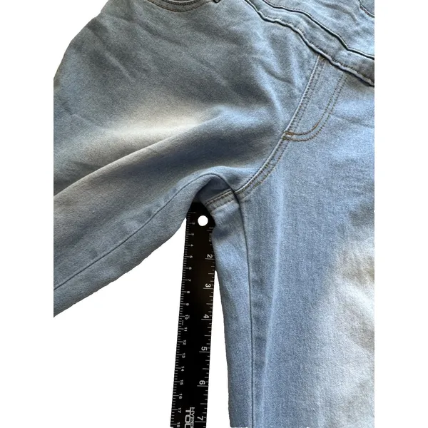 Tush Push Women's Size L Overall Jeans Size L - Image 12