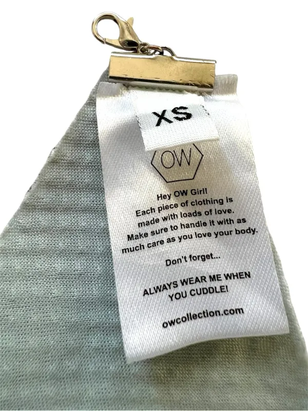 OW Collection Gloria Top in Silver Fox Size XS - Image 9