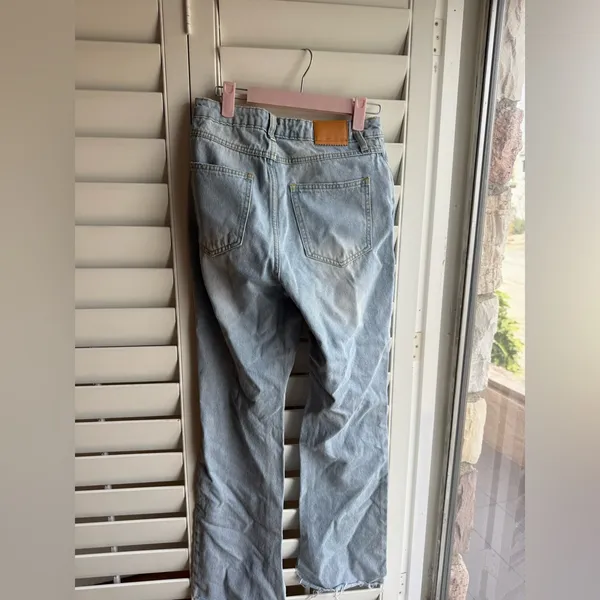 Avec Les Filles Light Blue Denim high rise jeans sz 27 - Image 3