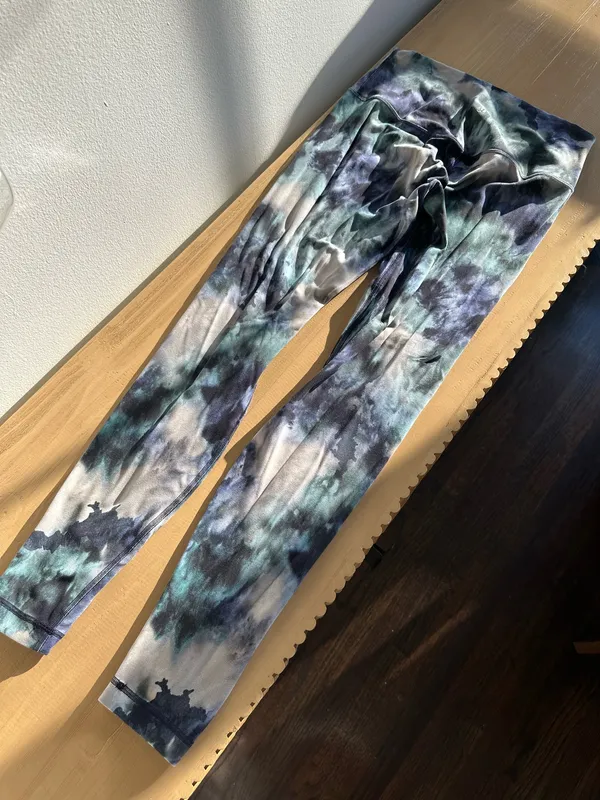 Lululemon Align High-Rise Pant 28" Meteor Wash Print Multi 8 - Image 4