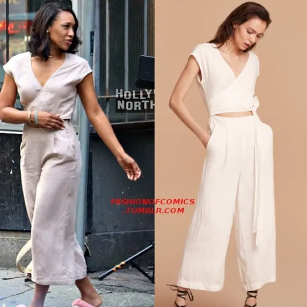 Aritzia Wilfred White Brax Jumpsuit (Size 0) - Image 3