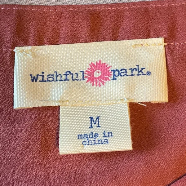Wishful Park Rust V-Neck Blouse - Image 6