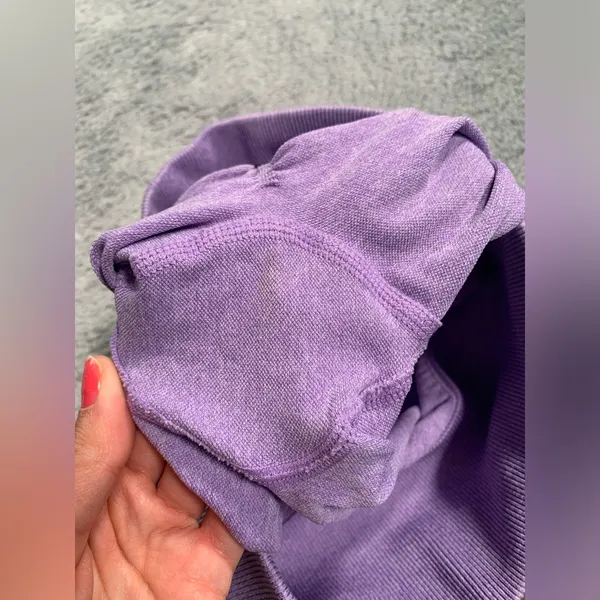 NVGTN purple scrunch shorts XS - Image 5