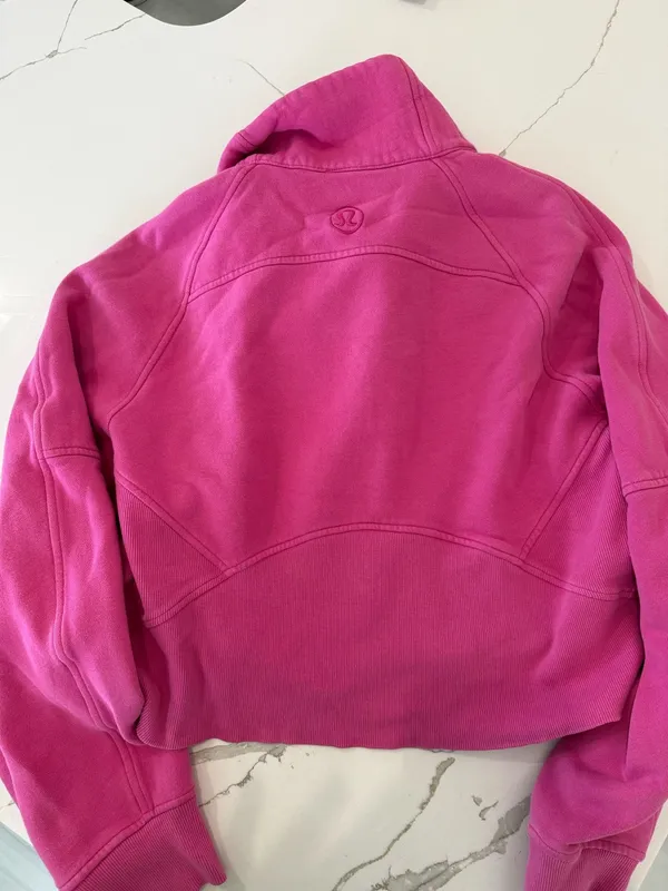 Lululemon Cropped Scuba Hoodie Half-Zip - Image 4