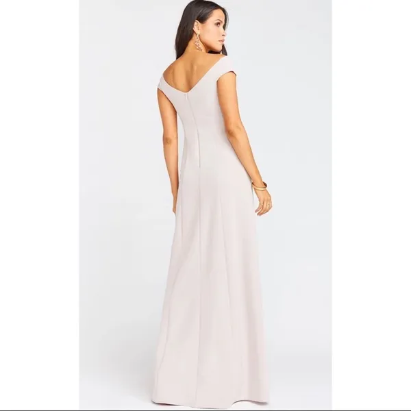 Show Me Your MuMu Zurich Knot Bridesmaid‎ Gown in oyster size small nwt - Image 10
