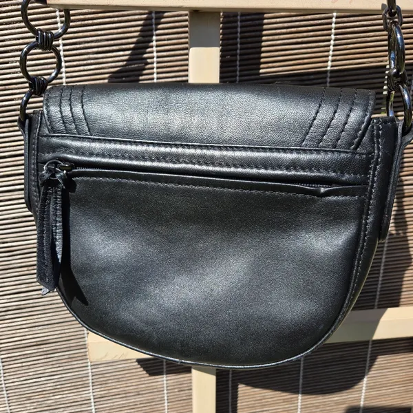 LONGCHAMP Cavalcade Black Leather Crosdbody Bag Small - Image 5