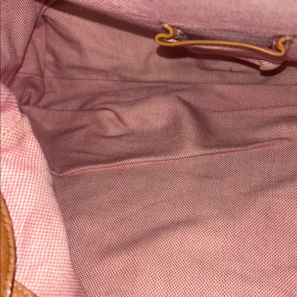 Vintage Dooney & Bourke Cream Monogram Large Hobo Shoulder Bag - Image 10