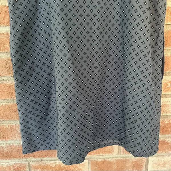 Abercrombie Fitch Flutter Sleeve Shift Dress Women’s Small S Blue Geometric - Image 8