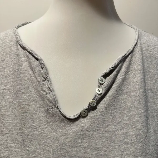 Zadig & Voltaire Grey T-Shirt -‎ One Size - Image 4