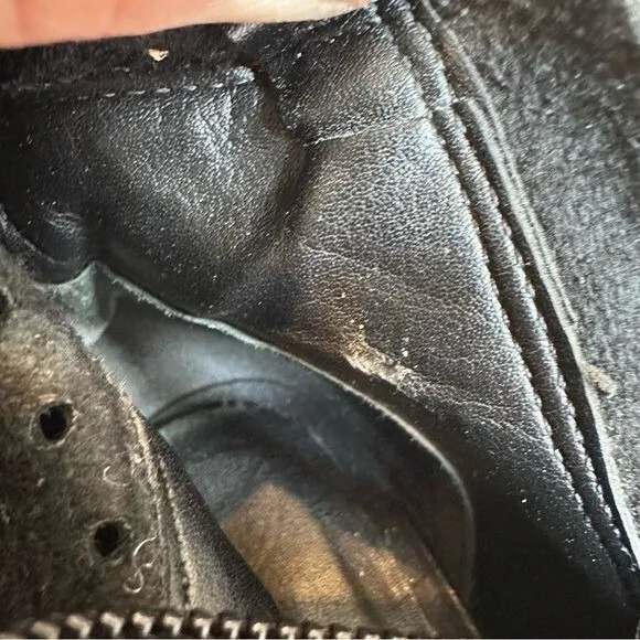Brian Atwood Size 6 Black Knee High Leather Boots Stilleto‎ Heel Date Night - Image 7