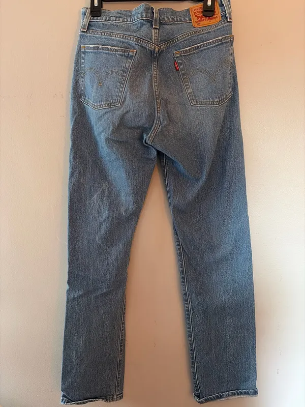 Levi’s Jeans 501 Button Fly Straight Leg - Image 7