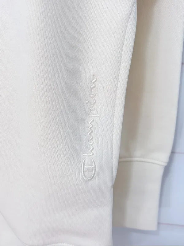 Champion Gameday Deep V Tunic Pullover Unbleached Cotton Size S NWT - Image 6