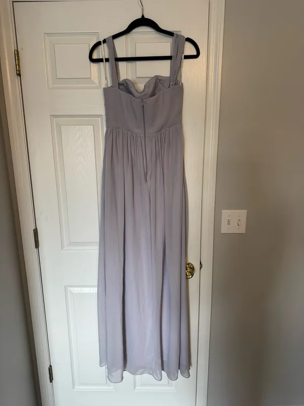 Birdy Grey August Dress Chiffon Dust Lilac - Image 3