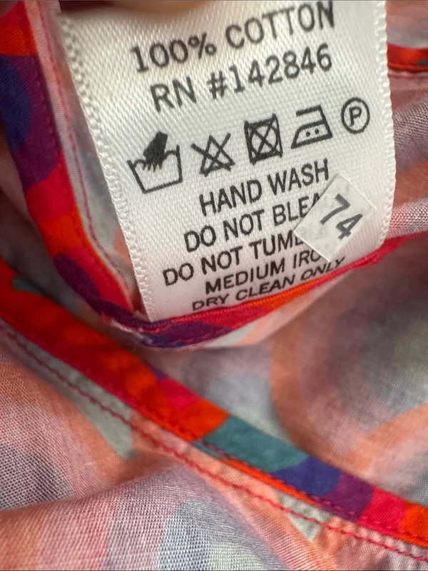 Rhode Ryan Dress in Retro Rainbow M Red Size M - Image 6