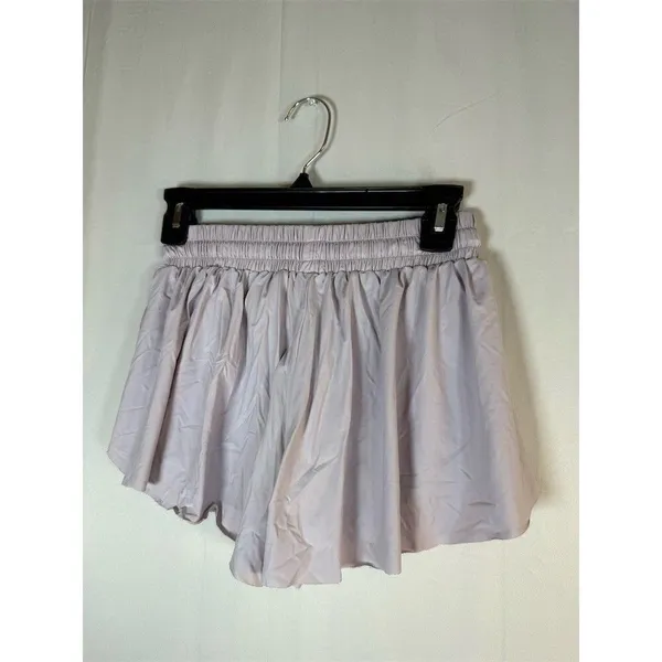 XSEYOGAI Skort Womens Size S Purple Flowy Butterfly Athletic Running - Image 6