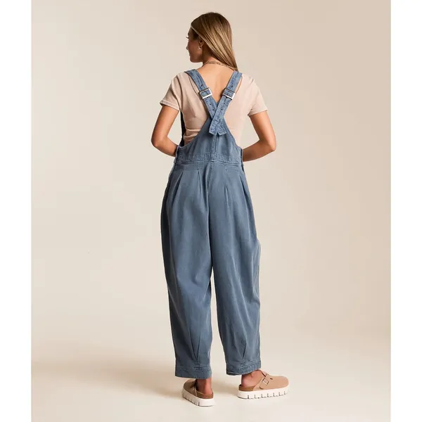 Free People We The Free Felix Tapered Overalls Blue Size XS NWOT $148 retail - Image 3