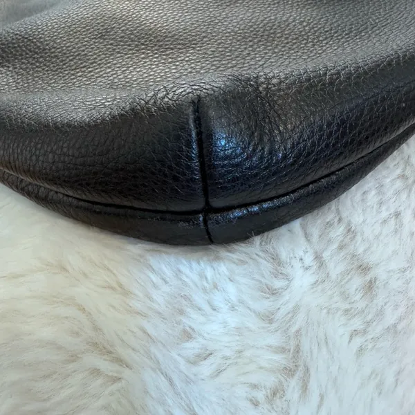 Tory Burch Black Leather convertible crossbody Chain Tote - Image 9