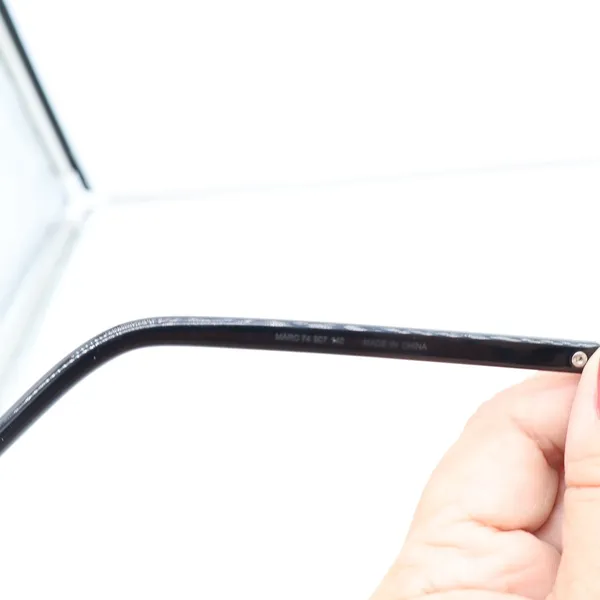 Marc Jacobs Eyeglasses Unisex N/A MARC 74 807 Black Rectangular Excellent - Image 6