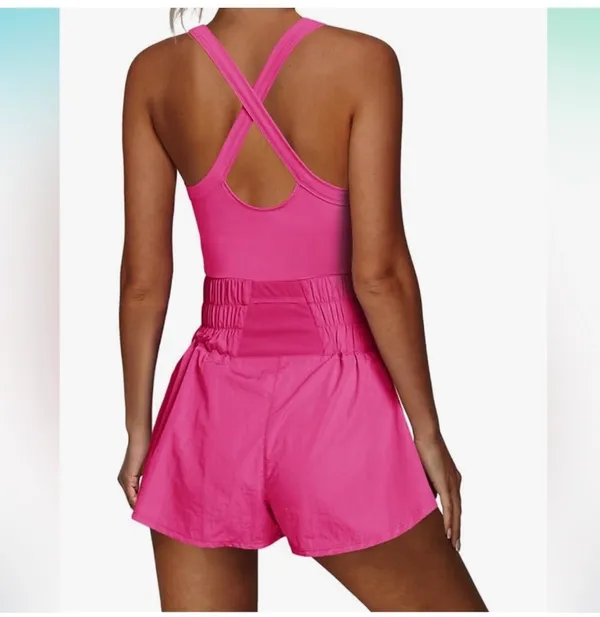 Nirovien Womens Skortsie Athletic Tennis Dress - Image 6