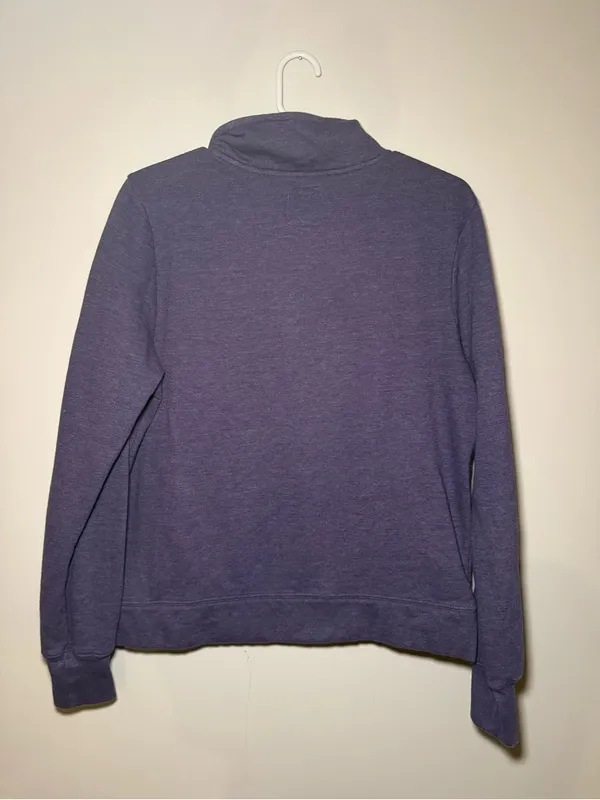 Emerson College Purple Quarter-Zip Pullover Women’s M - Image 5