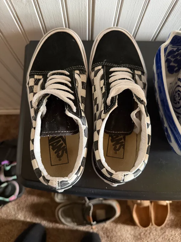 Checkered Vans - Image 3