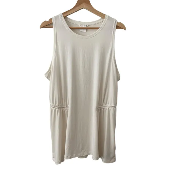 Athleta Air Out Cinch Tank in Magnolia White XL - Image 5