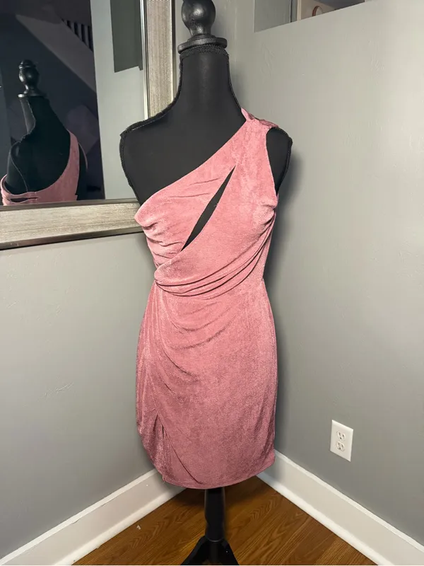 NWT White Fox Don’t Miss Out Berry Sparkle Barbie Mini Dress XL. - Image 3