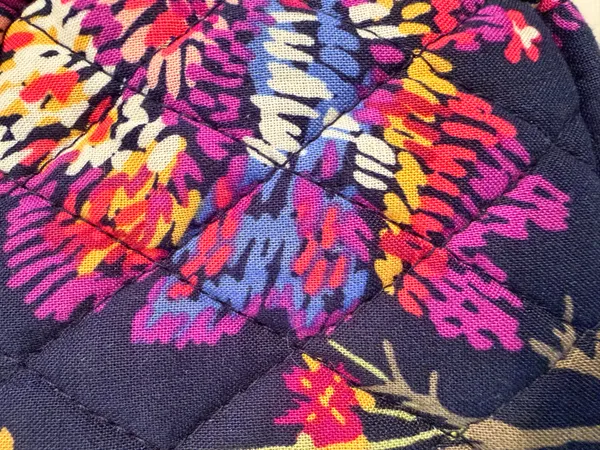 Vera Bradley | Midnight Wildflowers cosmetic case. - Image 10