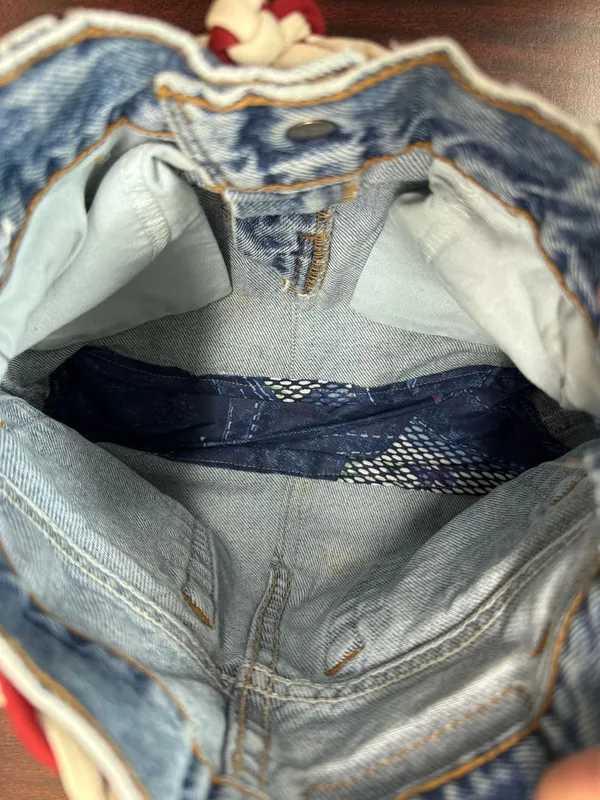 Levi’s Denim Handmade Pocketbook - Image 3