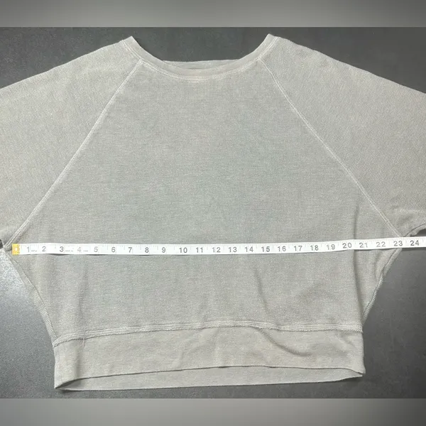 Lucky Brand Size L Grey Pullover Sweatshirt - Image 4