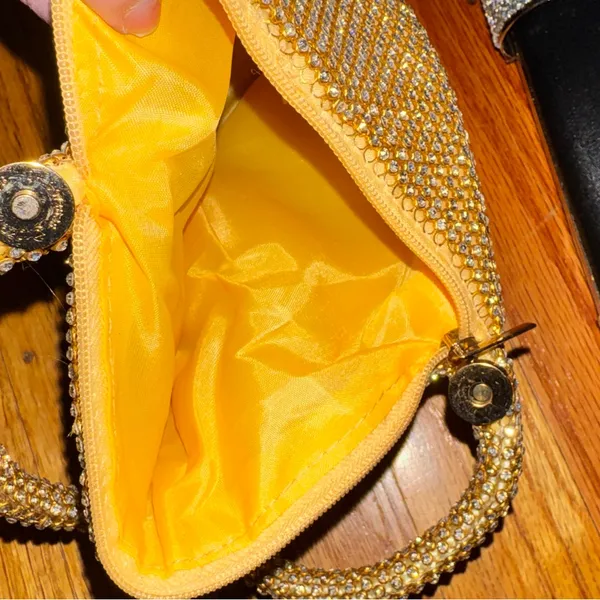 Elegant Gold Rhinestone wristlet - Image 4