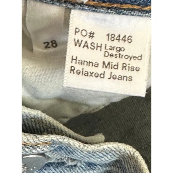 Reformation Womens Mid Rise Relaxed Jeans Size 28 Organic Cotton‎ Sustainable - Image 8