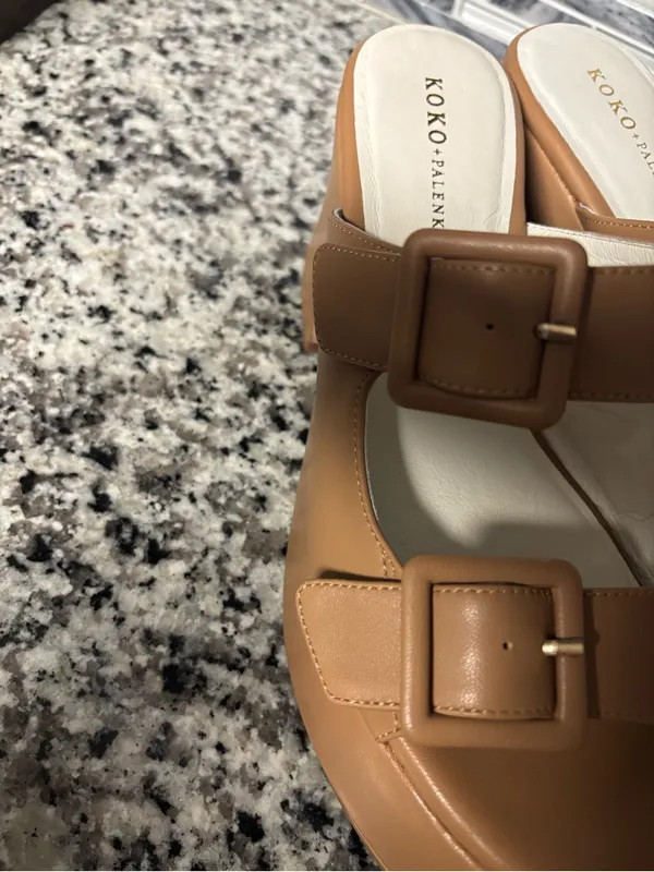 NEW Koko + Palenki Downtown platform slide sandals - Image 8