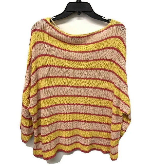 Wonderly Multicolor Stripe Pullover Sweater - Image 2