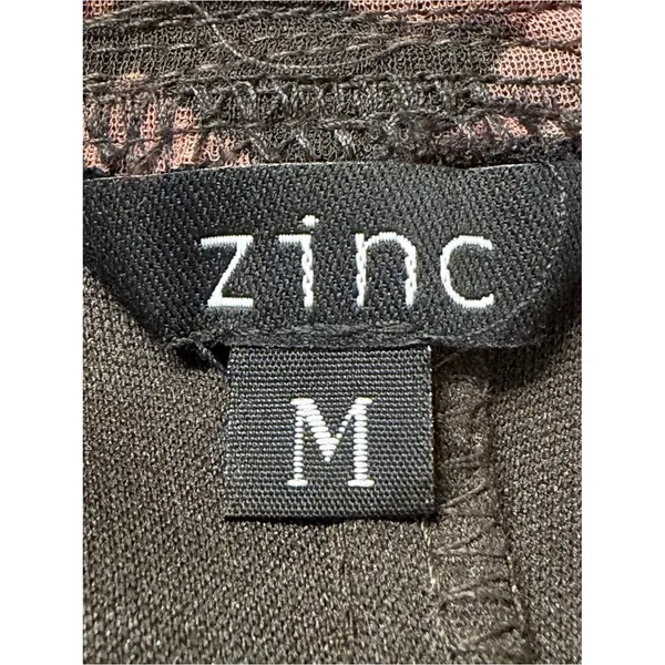 Zinc Vintage Y2K 90s Black Floral Whimsigoth Strapless Dress Size M Asymmetric Fairy - Image 8