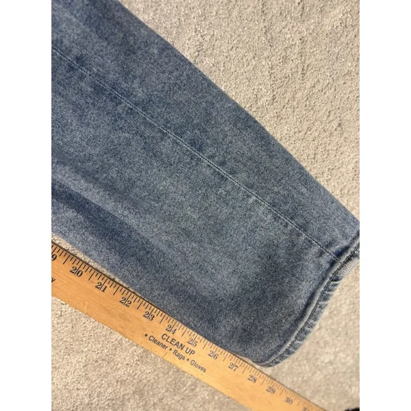 American Eagle Highest Rise 90s Boyfriend Jeans Womens 4 Reg Blue‎ Distressed - Image 12