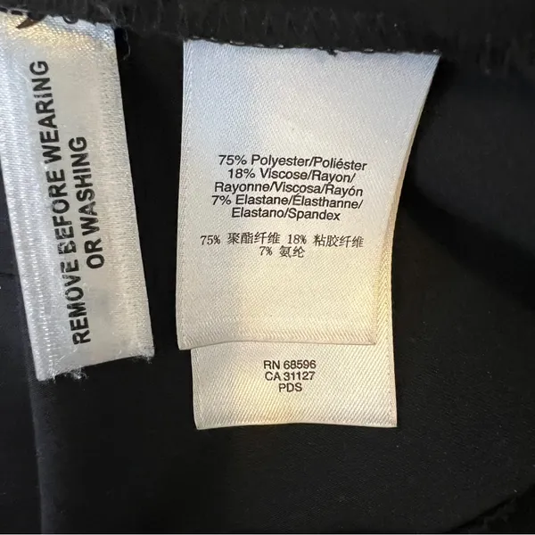 DKNYC Black skirt with gold back zipper 2 - Image 10