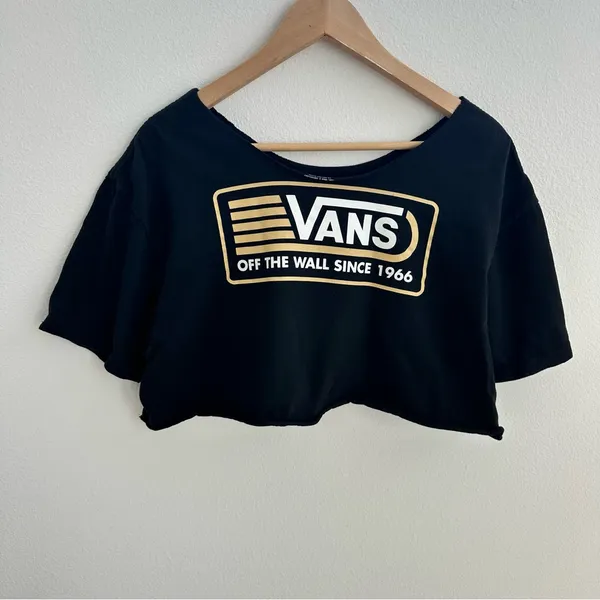 Vans Off the Shoulder Crop Top - Image 6