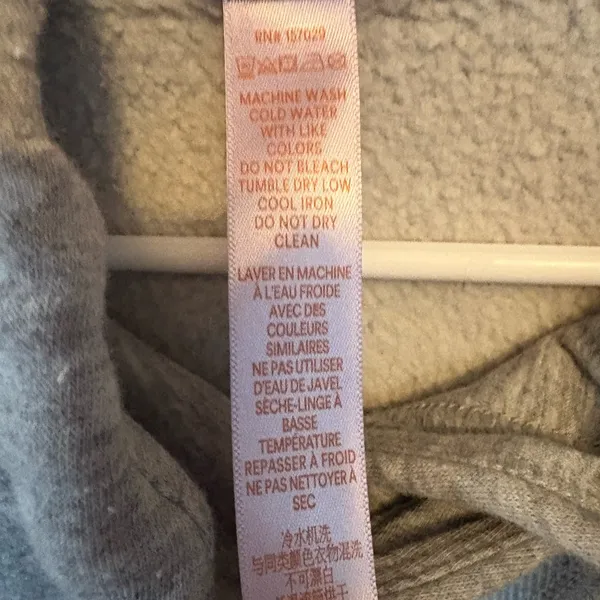 Savage X Fenty ESSENTIAL OVERSIZED HOODIE. Preloved size Large. Great condition. - Image 9