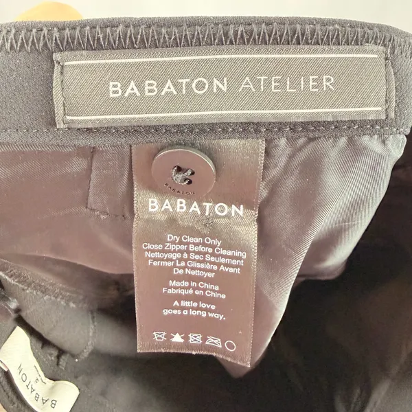 Babaton Atelier Tailored Trouser Pants‎ in Black Size 2 - Image 7