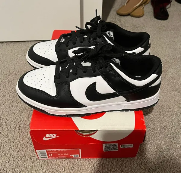 Nike Dunk Low Panda Black White - Image 14