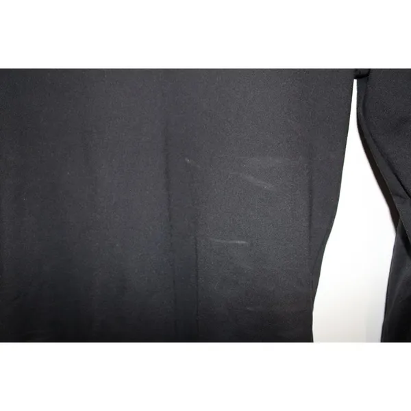 Women Abercrombie & Fitch Soft AF Black Nylon V-Neck Long Sleeve Bodysuit Size M - Image 6