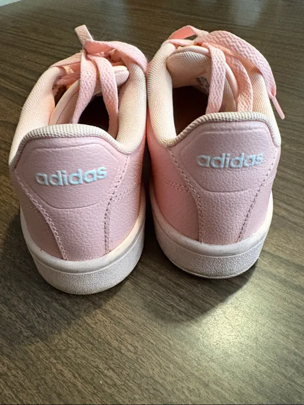 ADIDAS Neo Cloudfoam Size 6.5 Pink Blush Sneakers Shoes - Image 3